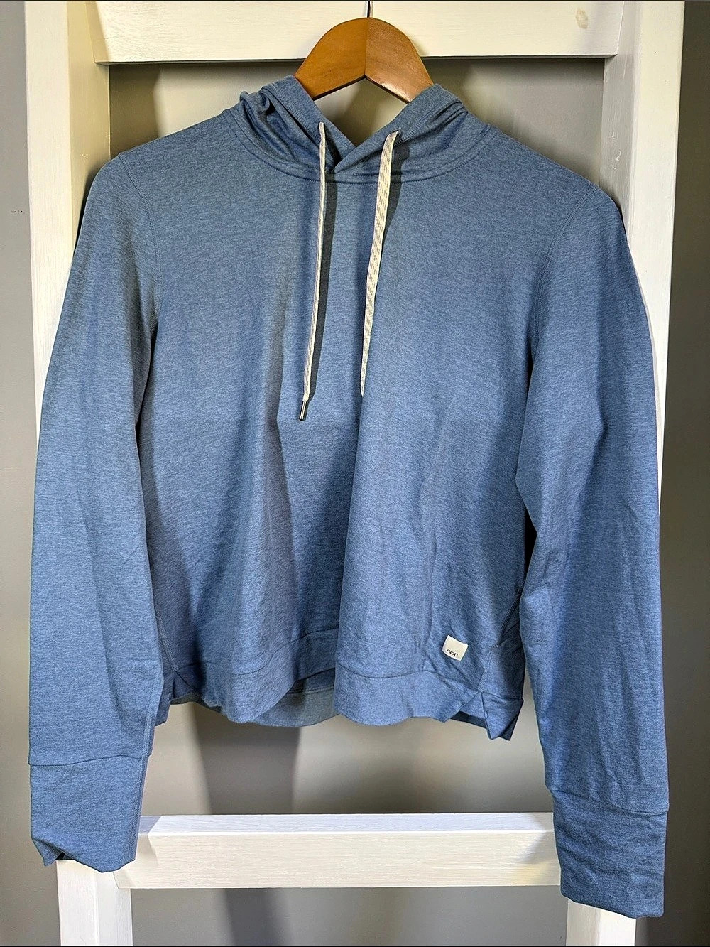 Vuori Halo Performance Hoodie Blue Hoodie Size Medium Like New